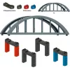 Märklin 72218 H0 rovný priehradový mostík stavebnica pre C/K/M koľaj, sivá, 360 mm