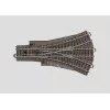 Märklin H0 C-koľajová trojcestná výhybka 188,3 mm s lôžkom (24630)