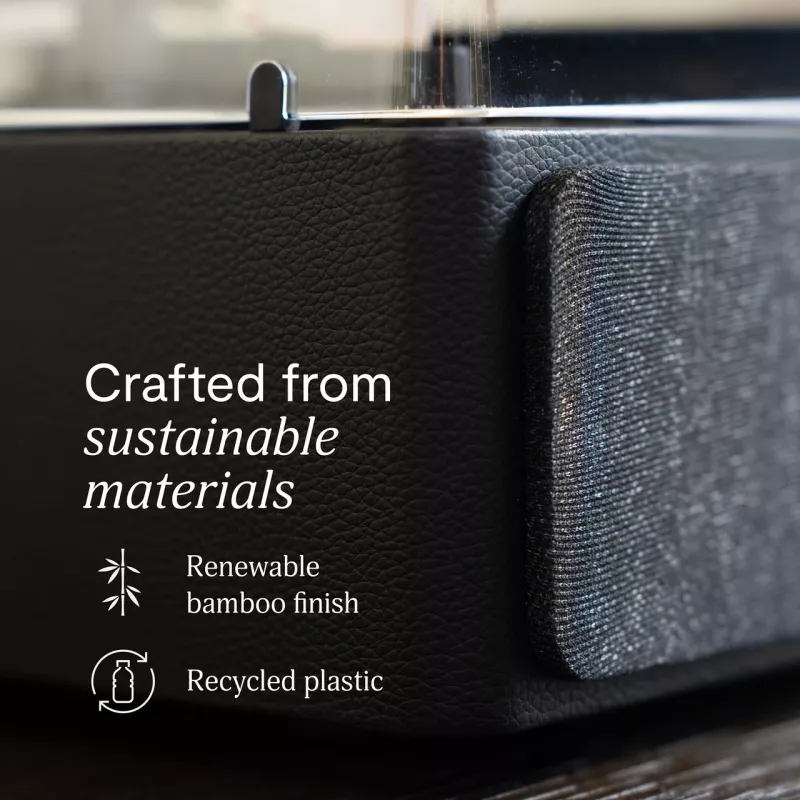 Marley Rise Up Gramofón s vstavanými stereo reproduktormi, Bluetooth In/Out