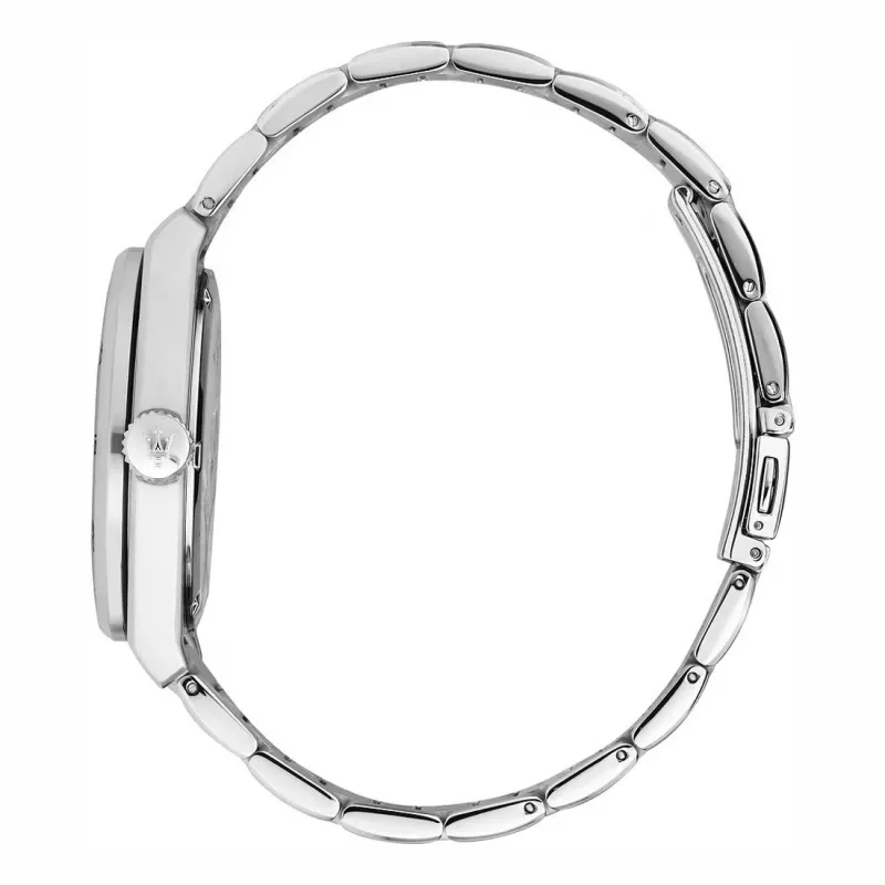 Maserati Epoca quartz pánske hodinky R8853152002 41 mm modrý ciferník strieborná nerezová oceľ