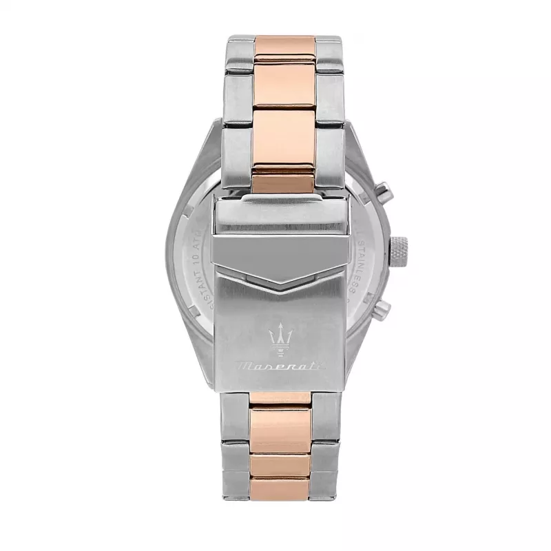 Maserati pánske Potenza quartz analógové hodinky R8853100040 43mm čierny ciferník čierna koža