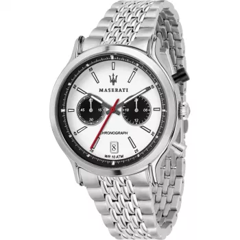 Maserati pánske quartz hodinky R8873638004 42mm čierny ciferník kožený remienok