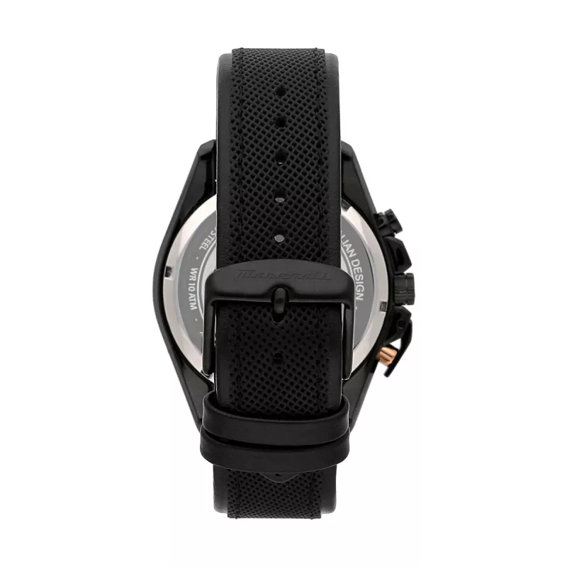 Maserati pánske Successo chronograf quartz hodinky R8871612038 45mm modrý ciferník strieborná nerezová oceľ