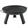 MASTER GRILL záhradné ohnisko 80 cm okrúhle oceľ čierna