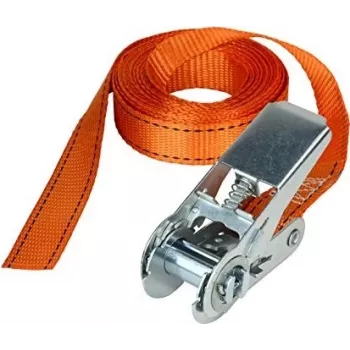 Master Lock sťahovací pás s račňou 3209EURDAT - 5m, 400kg WLL, oranžový