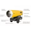 MASTER olejový ohrievač B360 bez odvodu spalín 111kW