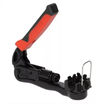 MASTER ZZ-070 Lisovacie kliešte pre F-, BNC-, RCA-konektory, RG-59/RG-6, nastaviteľný piest, ergonomické rukoväte