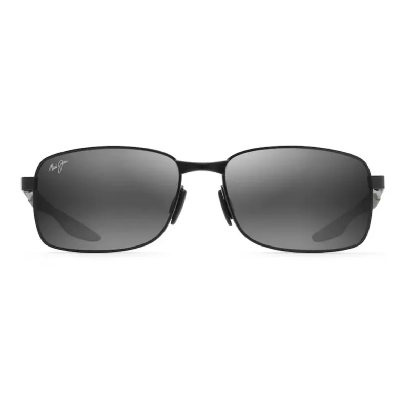 MAUI JIM 797-2M unisex cat eye slnečné okuliare matná čierna neutrálna sivá 57 mm