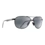MAUI JIM pánske 728-2M polarizované slnečné okuliare - matný čierny rám, neutrálne sivé sklá