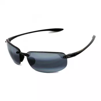 MAUI JIM unisex slnečné okuliare 407-02 Mauna Kea Gloss Black Neutral Grey Polarized 64mm