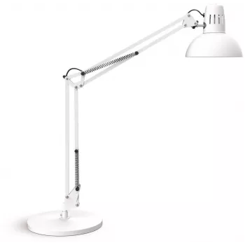 MAUL 8230402 stolová lampa E27 LED biela