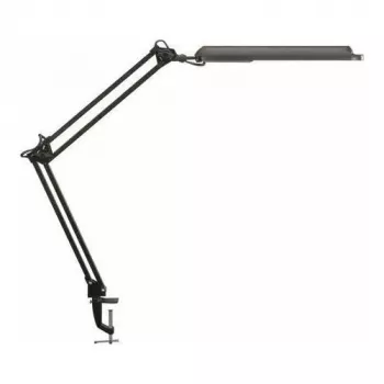 MAUL LED stolová lampa Atlantic s upínacou základňou čierna
