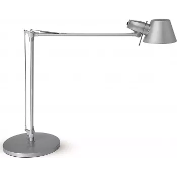 MAUL LED stolová lampa Rock strieborná