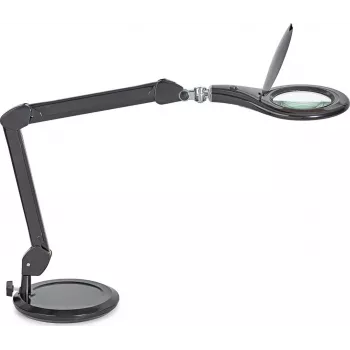 MAUL LED lupa Makro so stojanom čierna