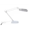 MAUL LED stolná lampa Atlantic so stojanom biela