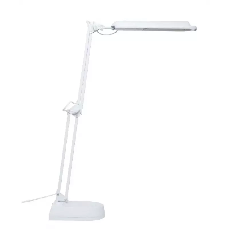 MAUL LED stolná lampa Atlantic so stojanom biela