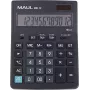 MAUL MXL 12 stolná kalkulačka s 12-miestnym LCD displejom, výpočet dane, dual-power, čierna 7267090