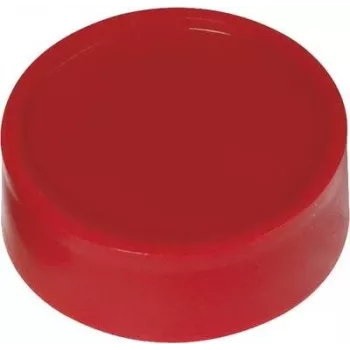 MAUL okrúhly magnet Ø 34 mm červený 10 kusov (61733-25)