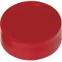MAUL okrúhly magnet Ø 34 mm červený 10 kusov (61733-25)