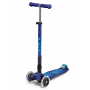 Maxi Micro Deluxe Foldable LED kolobežka Blue