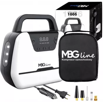 MBG Line 1866 24L olejom mazaný kompresor s priamym pohonom 1,5 kW 8 bar