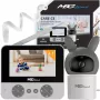 MBG Line Care C5 bezdrôtový video baby monitor, otáčacia kamera, 4,3-palcový LCD
