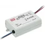 MEAN WELL APV-35-24 36W 24V konštantné napätie LED driver, 90-264V AC vstup, pasívne chladenie, biela