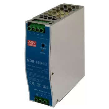 MEAN WELL DIN lištový spínaný napájací zdroj NDR-120-48 48V/120W/2.5A