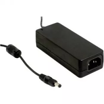MEAN WELL GSM40A24-P1J medicínsky 40W 24V DC napájací adaptér s 2,1x5,5mm konektorom