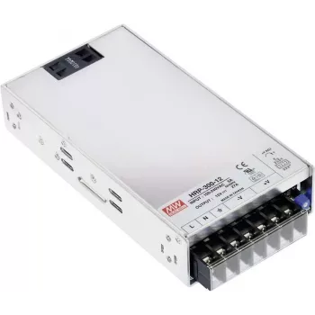 MEAN WELL HRP-300-12 uzavretý AC/DC spínaný napájací zdroj 324W 12V 27A