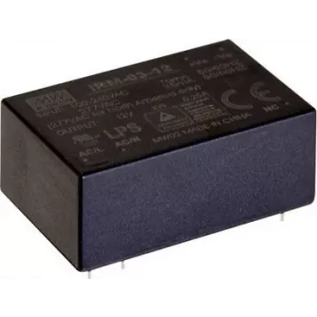 MEAN WELL IRM-03-9S 3W 9V DC PCB montážny uzavretý AC-DC napájací modul