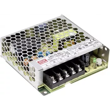 MEAN WELL LRS-75-24 - 76,8W 24V 3,2A uzavretý spínaný napájací zdroj