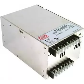 MEAN WELL PSP-600-24 600W 24V 25A uzavretý napájací zdroj s PFC