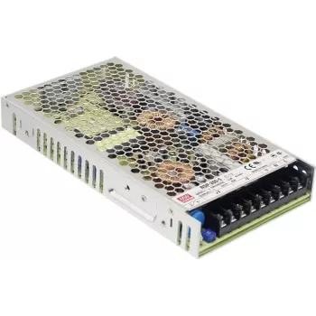 MEAN WELL RSP-200-48 201,6W 48V 1U nízkoprofilový napájací zdroj s aktívnym PFC a chladením ventilátorom