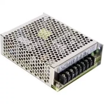 MEAN WELL RT-65D 65W trojvýstupný AC/DC napájací zdroj, 88-264VAC vstup, 5V/8A, 12V/3A, -12V/1A, kovové puzdro, ITE bezpečnosť