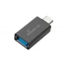 MEDIARANGE MRCS216 USB-A na USB-C adaptér, čierny, 5 Gbit/s
