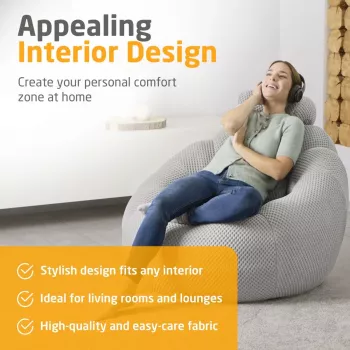 Medisana RS100 Bubble Sofa s masážou, sivá