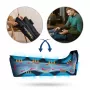 Medivon Compression Massager Aeria - vzduchový kompresný masážny prístroj na nohy a chodidlá s teplom, 3 režimy, 3 intenzity, bezdrôtový ovládač