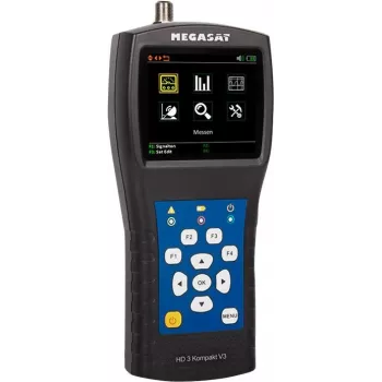 Megasat Satmeter HD 3 Compact V3 - Digitálny satelitný merací prístroj so spektrálnym analyzátorom 2600021
