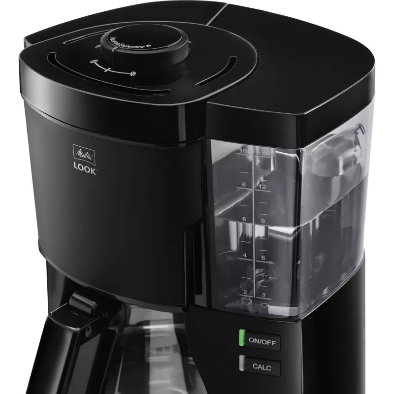 Melitta Look V 1025-02 filtračný kávovar, Čierny