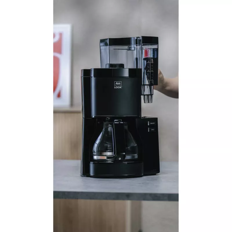 Melitta Look V 1025-02 filtračný kávovar, Čierny