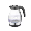 MEO sklenená rýchlovarná kanvica 2200W 1,7L čierna MR-061-BLACK MAESTRO