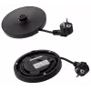 MEO sklenená rýchlovarná kanvica 2200W 1,7L čierna MR-061-BLACK MAESTRO