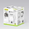 MEO sklenená rýchlovarná kanvica 2200W 1,7L čierna MR-061-BLACK MAESTRO