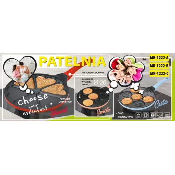 Maestro Smile palacinková panvica 26 cm, MR-1222-B
