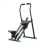 MERACH MR-2448B1 mini stepper s odporovými gumami, LCD displej, hydraulické valce, čierna/sivá