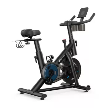 MERACH MR-S26B2-EU spinning bike – magnetický odpor, Bluetooth, 6 kg zotrvačník, čierna