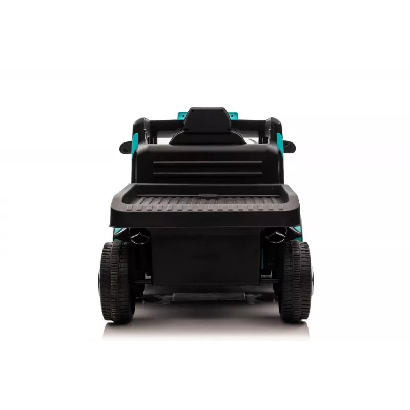 Detský elektrický nákladiak Mercedes XMX622B s prívesom, LCD, modrý