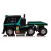 Detský elektrický nákladiak Mercedes XMX622B s prívesom, LCD, modrý