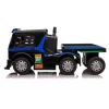 Mercedes Truck + Trailer XMX622B tmavomodré LCD batériou poháňaná hračka